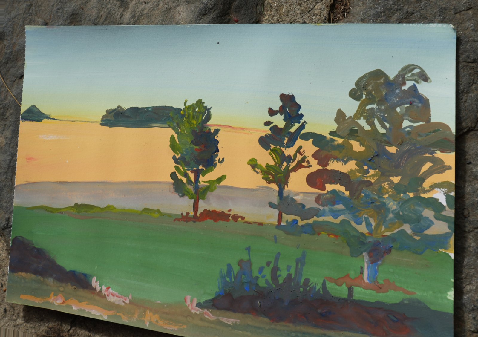 Sans titre n° 2, gouache