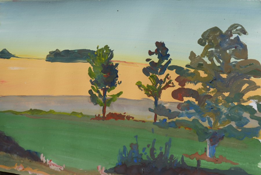 Sans titre n° 2, gouache