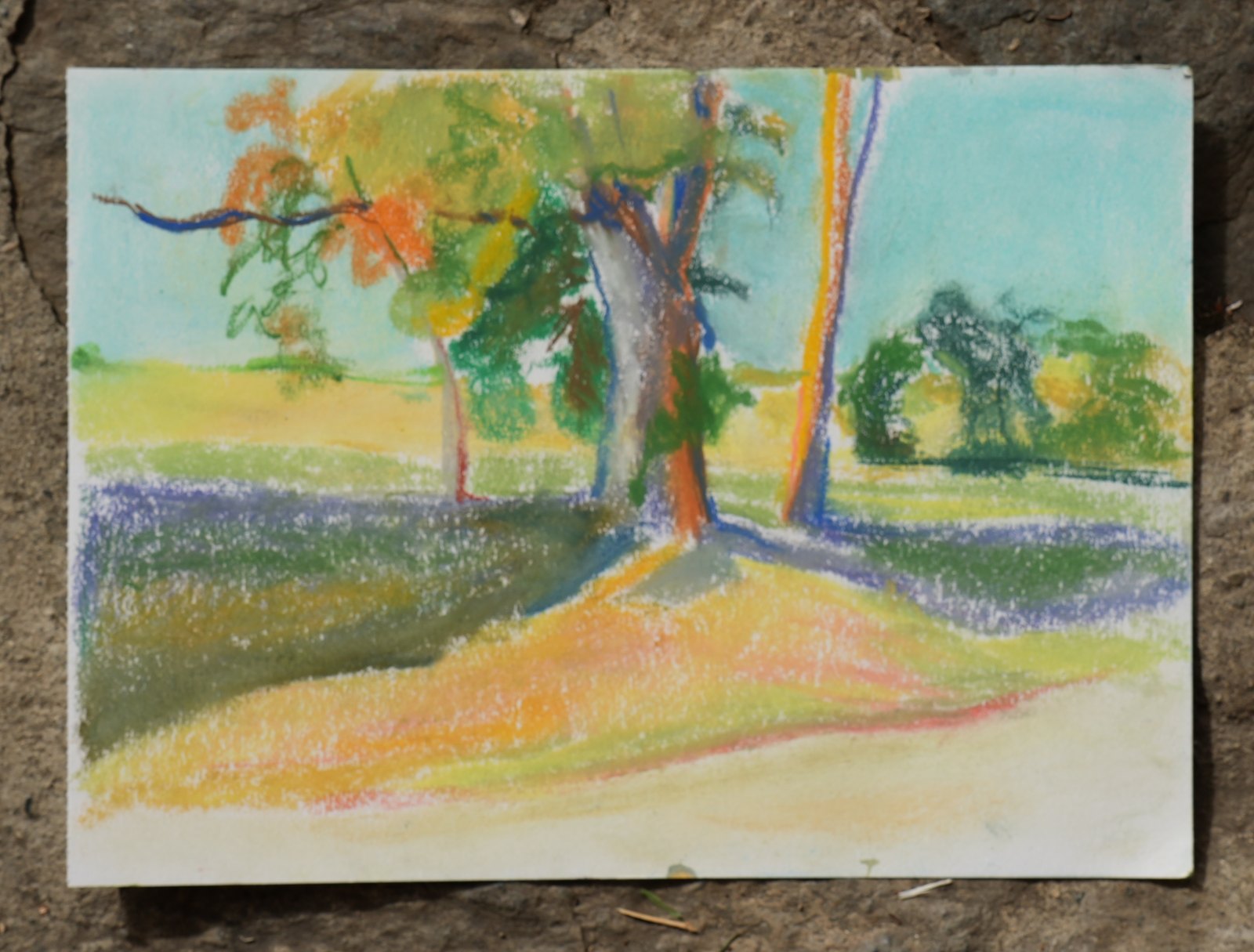 Sans titre n° 3, gouache