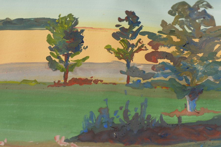 Sans titre n° 4, gouache