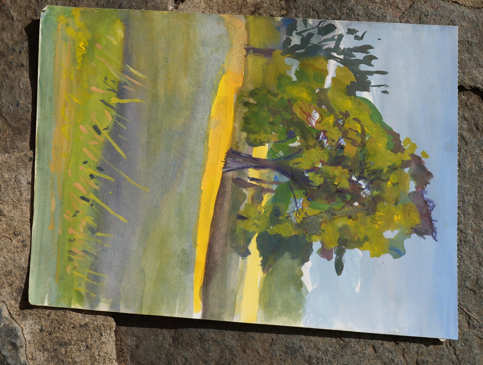 Sans titre n° 10, gouache