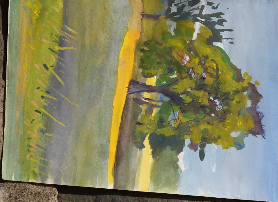 Sans titre n° 10, gouache