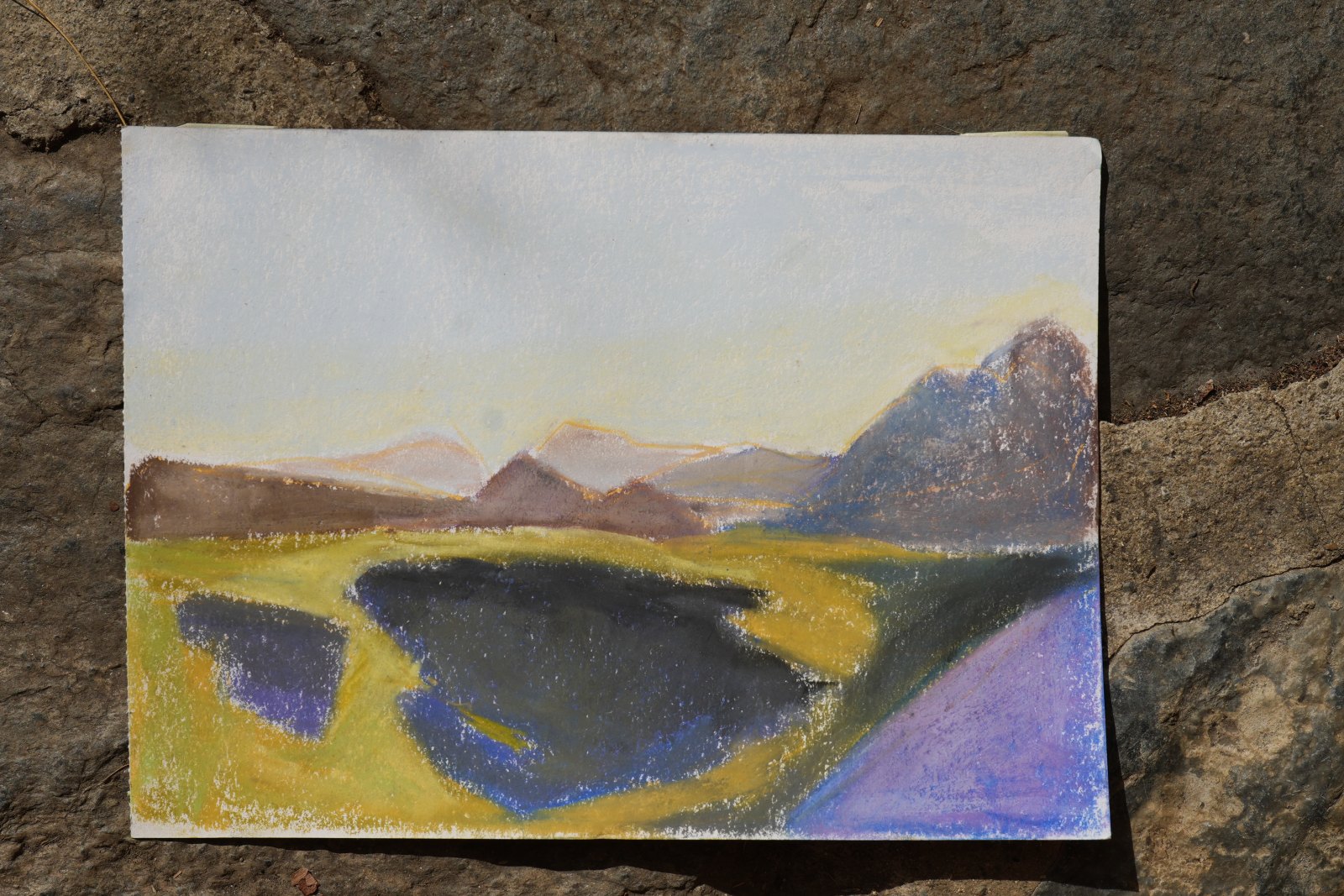 Sans titre n° 12, gouache