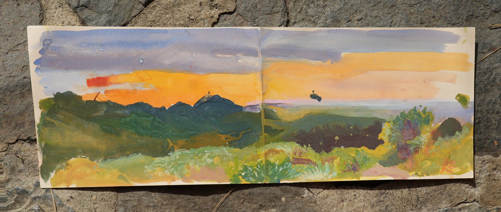 Sans titre n° 15, gouache