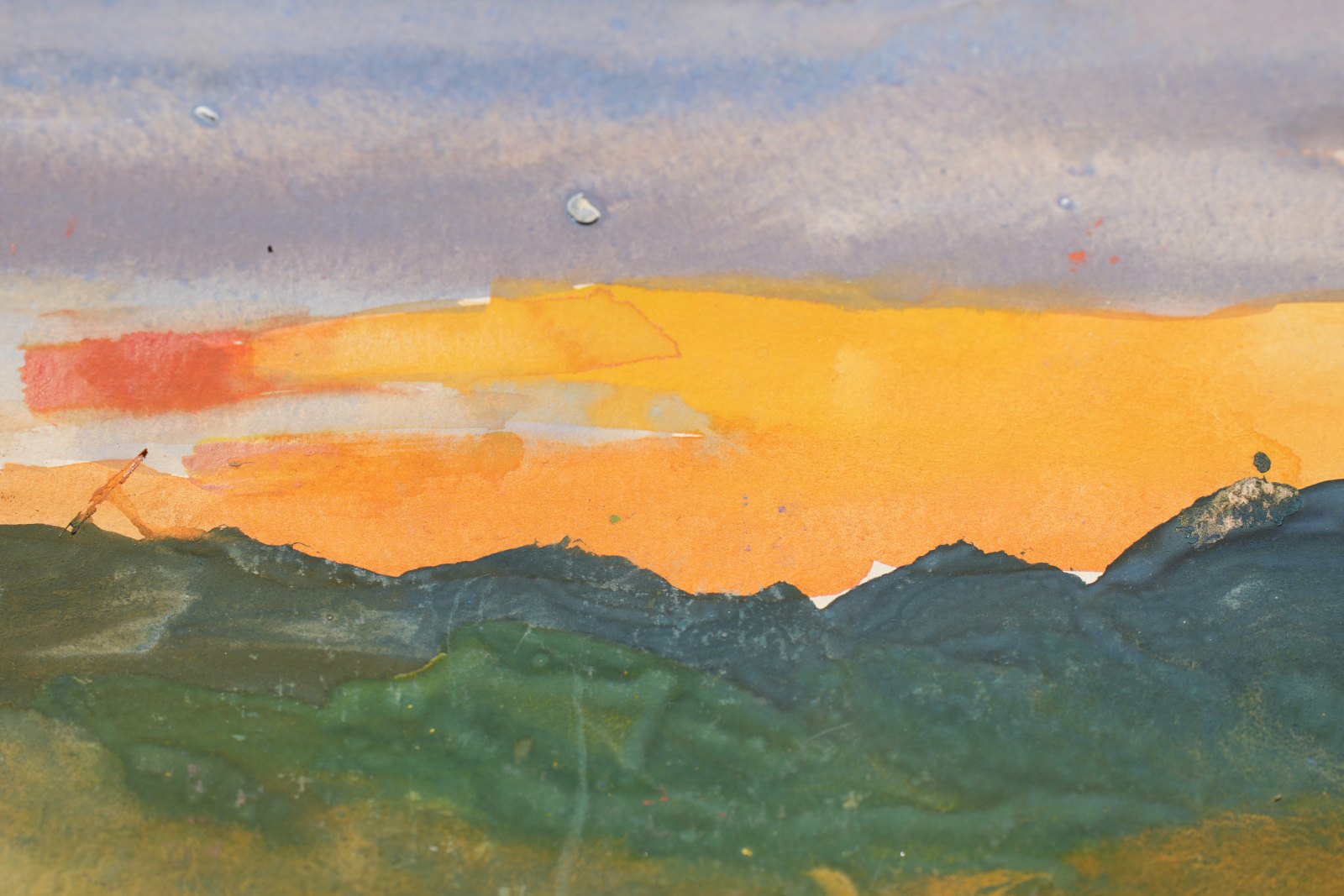 Sans titre n° 16, gouache