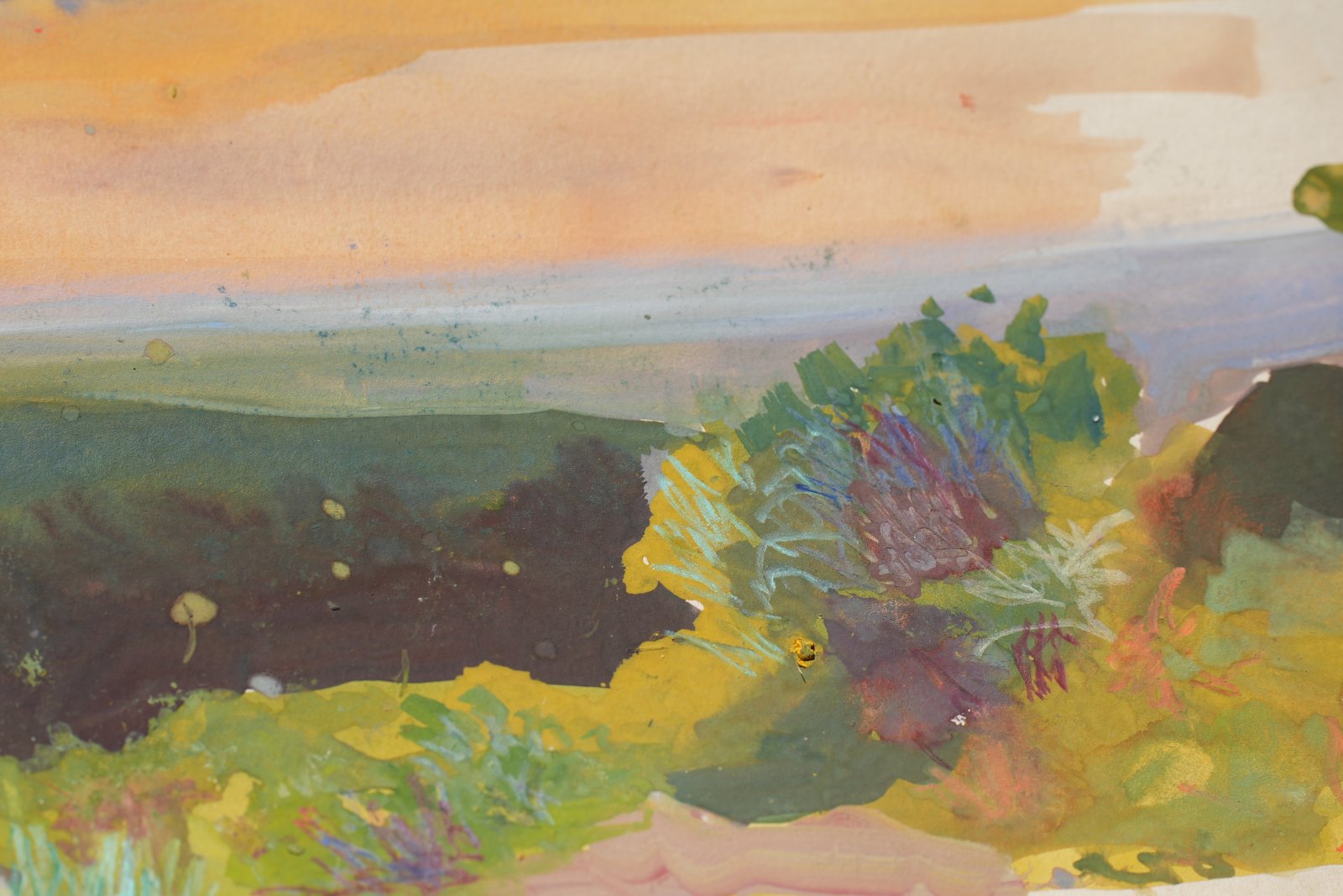 Sans titre n° 17, gouache