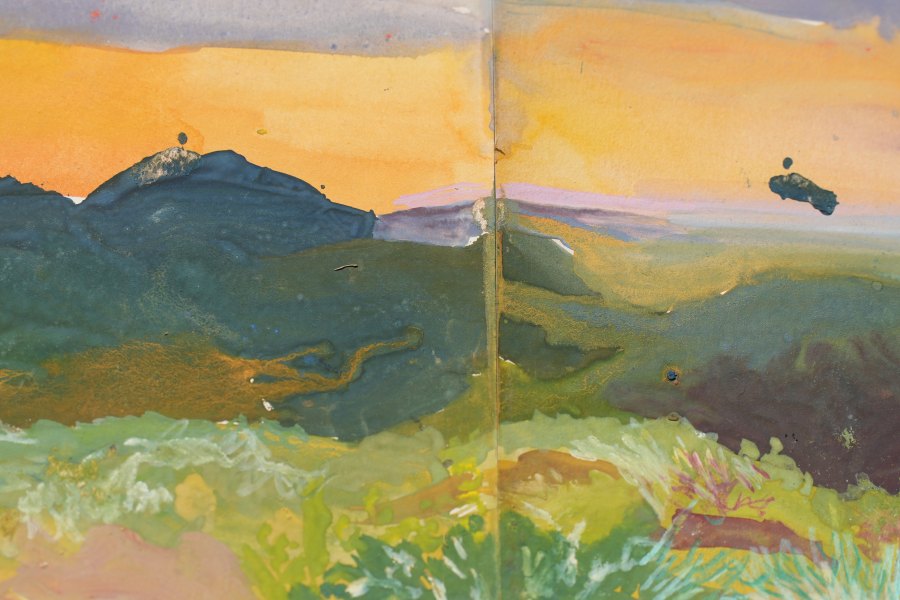 Sans titre n° 18, gouache