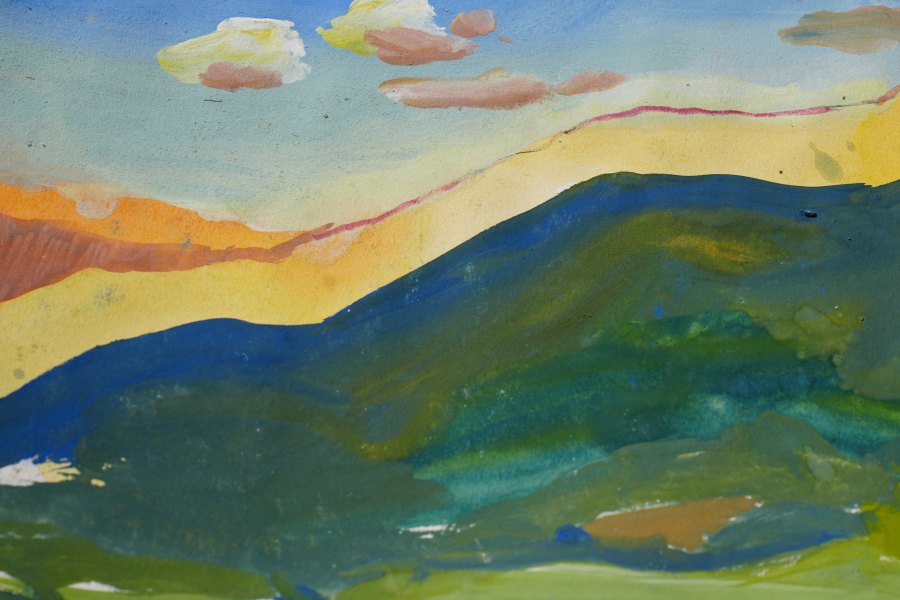 Sans titre n° 20, gouache
