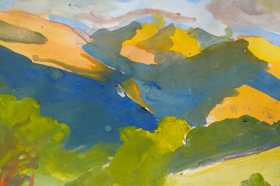 Sans titre n° 21, gouache