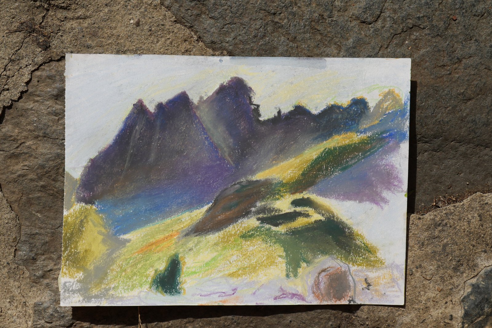 Sans titre n° 22, gouache