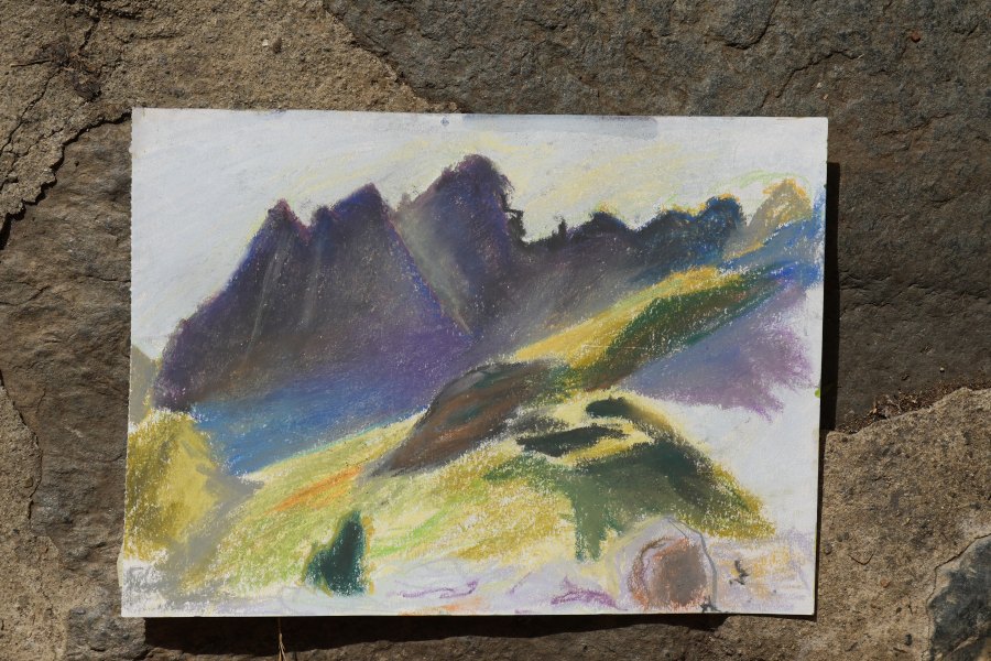 Sans titre n° 22, gouache