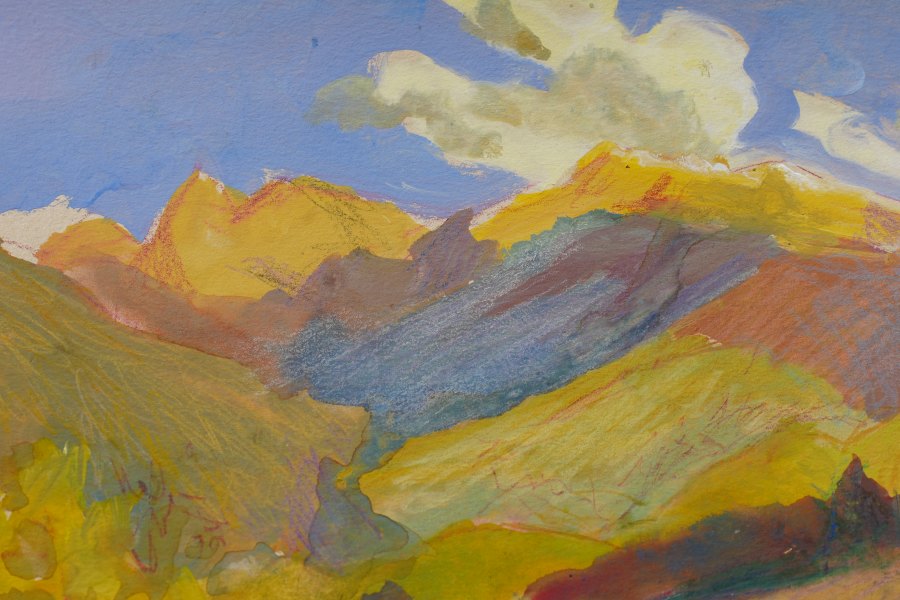 Sans titre n° 27, gouache