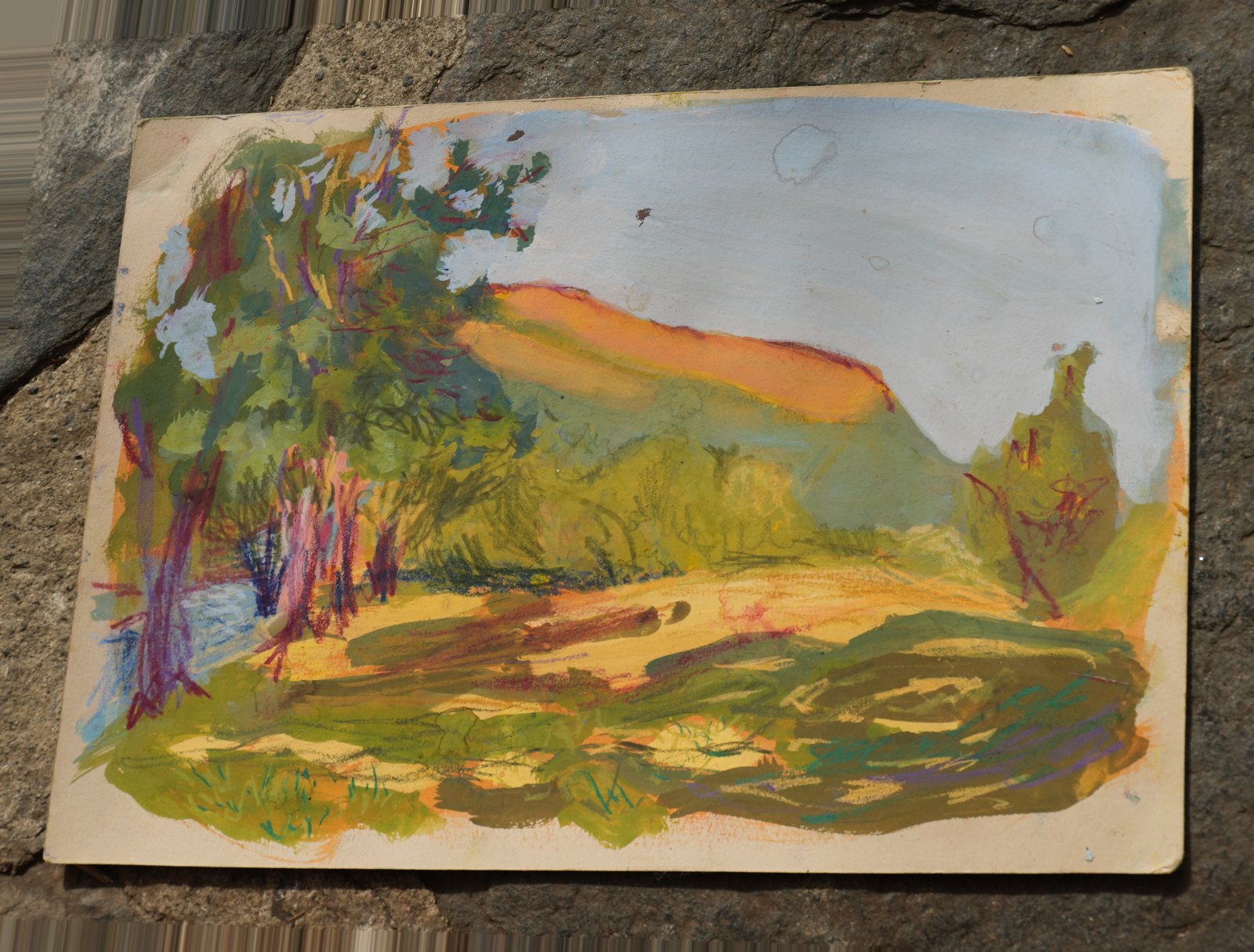 Sans titre n° 28, gouache