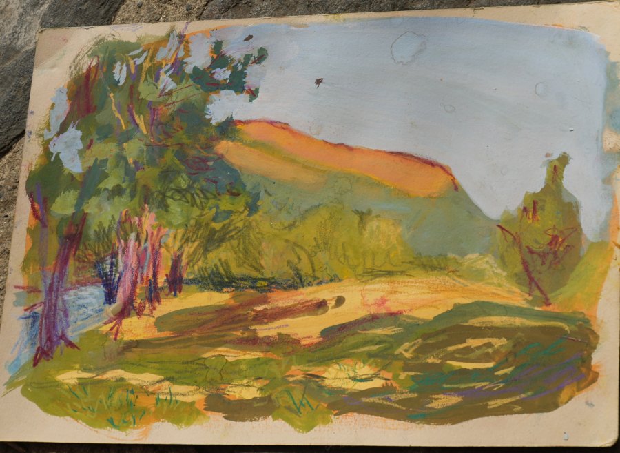 Sans titre n° 28, gouache