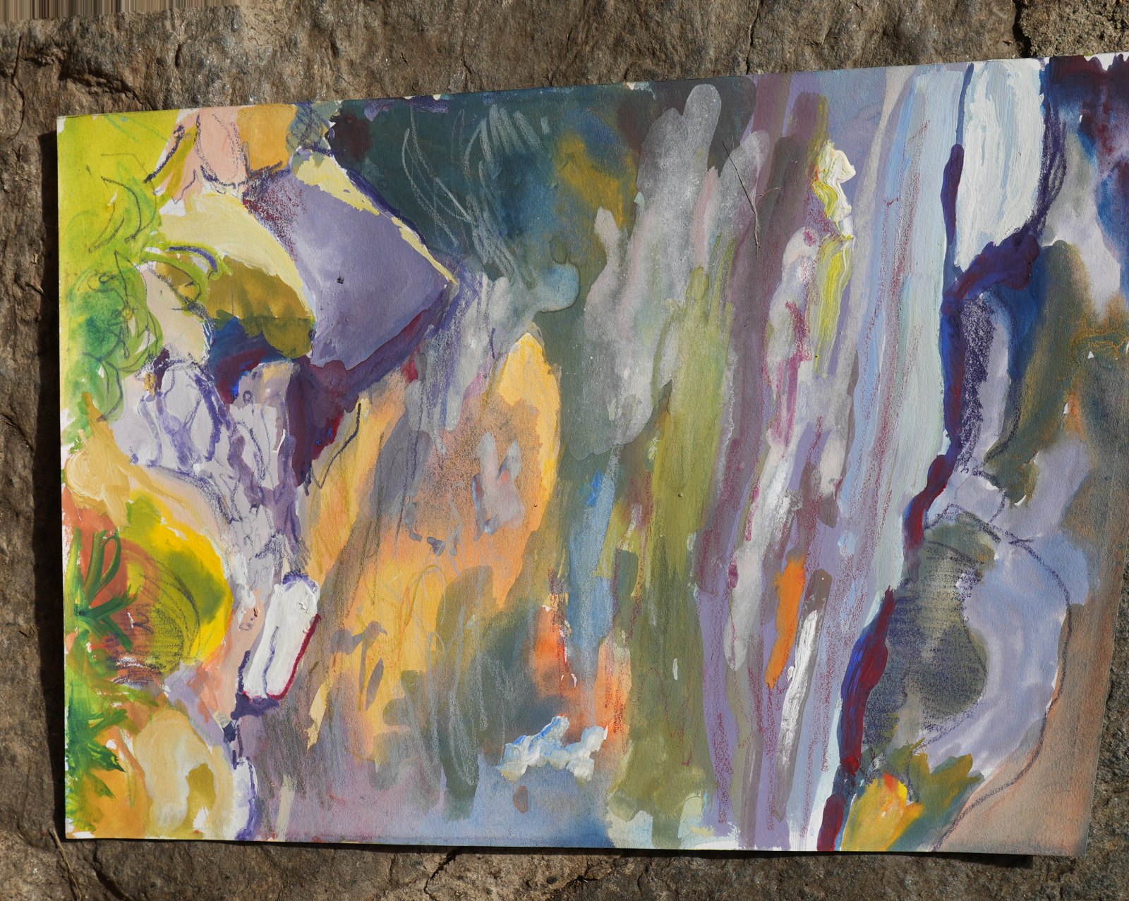 Sans titre n° 30, gouache