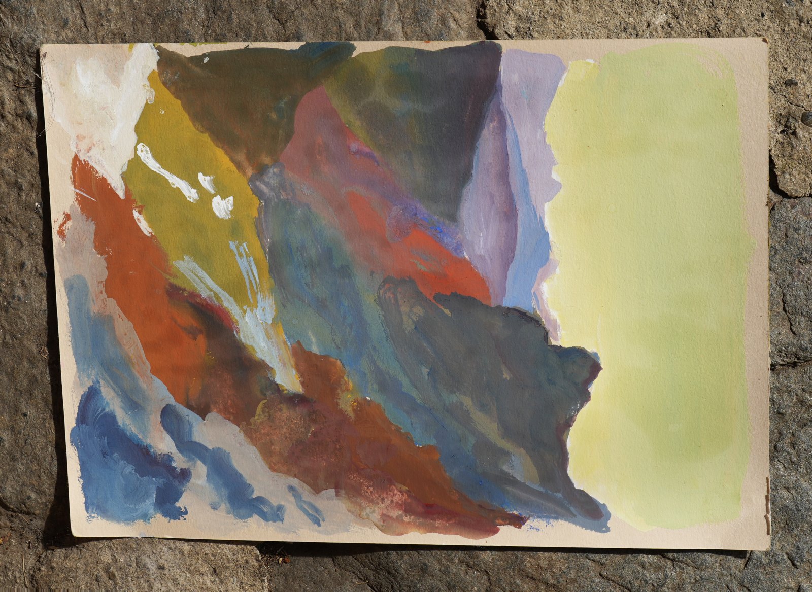 Sans titre n° 31, gouache