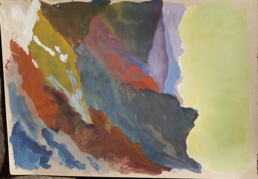 Sans titre n° 31, gouache