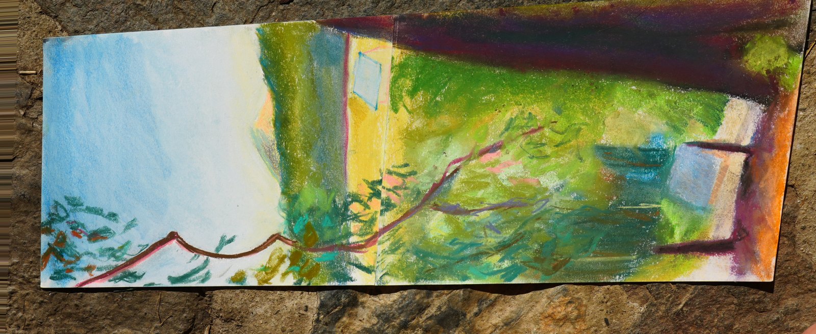 Sans titre n° 35, gouache