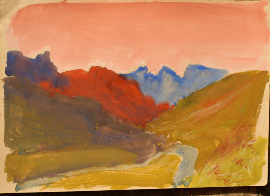 Sans titre n° 39, gouache