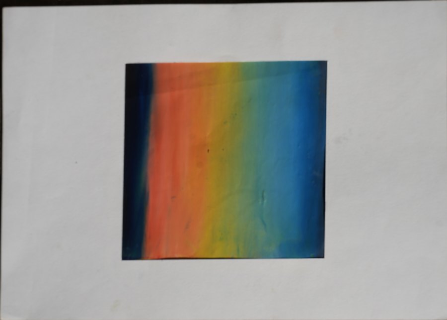 Sans titre n° 2, pastel gras