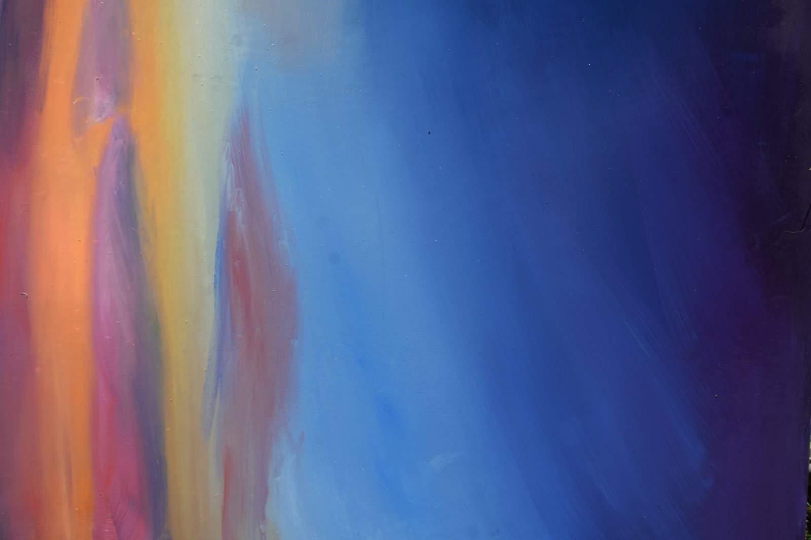 Sans titre n° 4, pastel gras