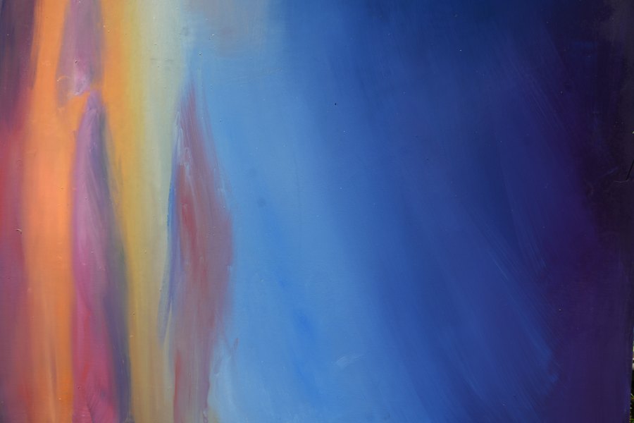 Sans titre n° 4, pastel gras