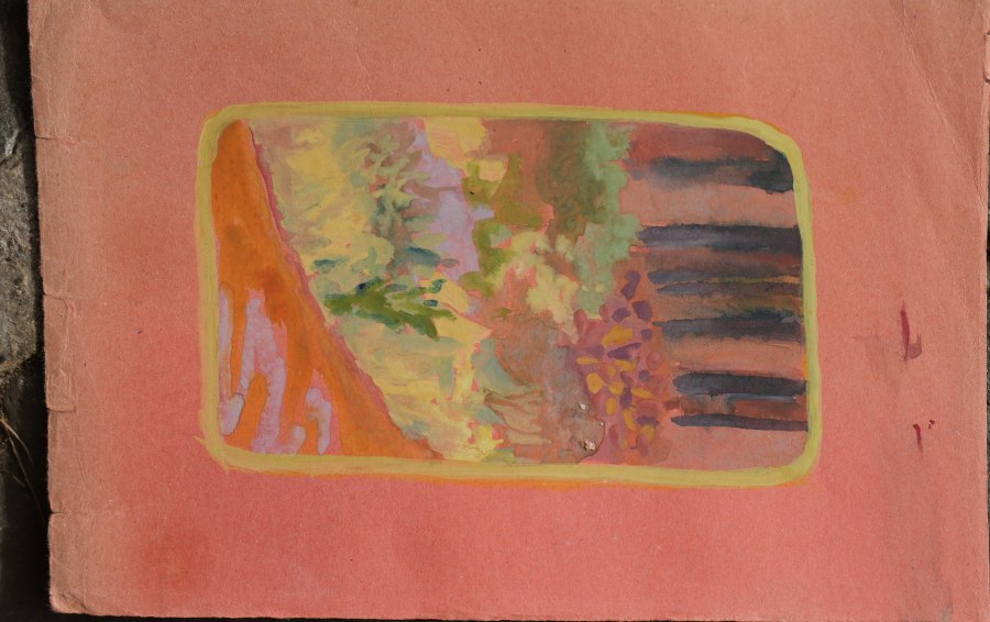 Sans titre n° 1, gouache