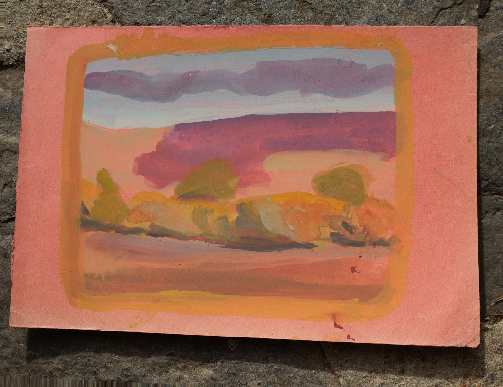 Sans titre n° 2, gouache