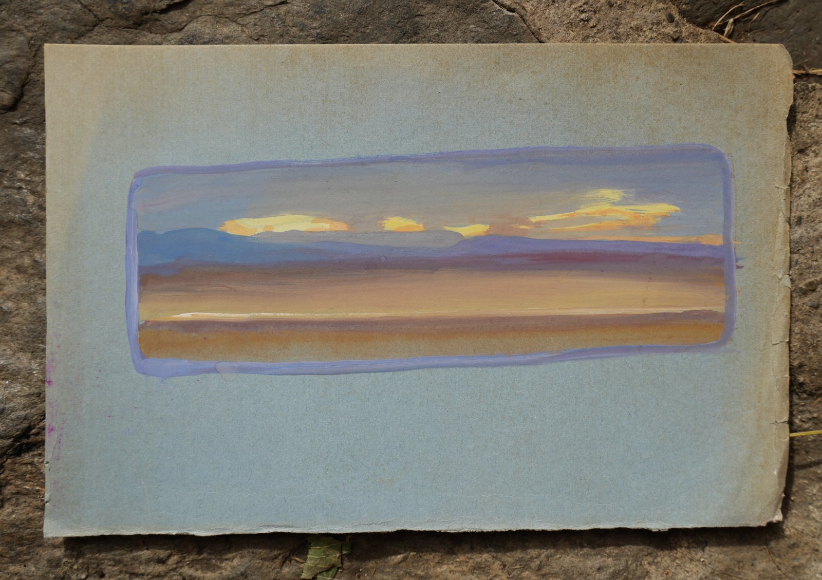 Sans titre n° 3, gouache