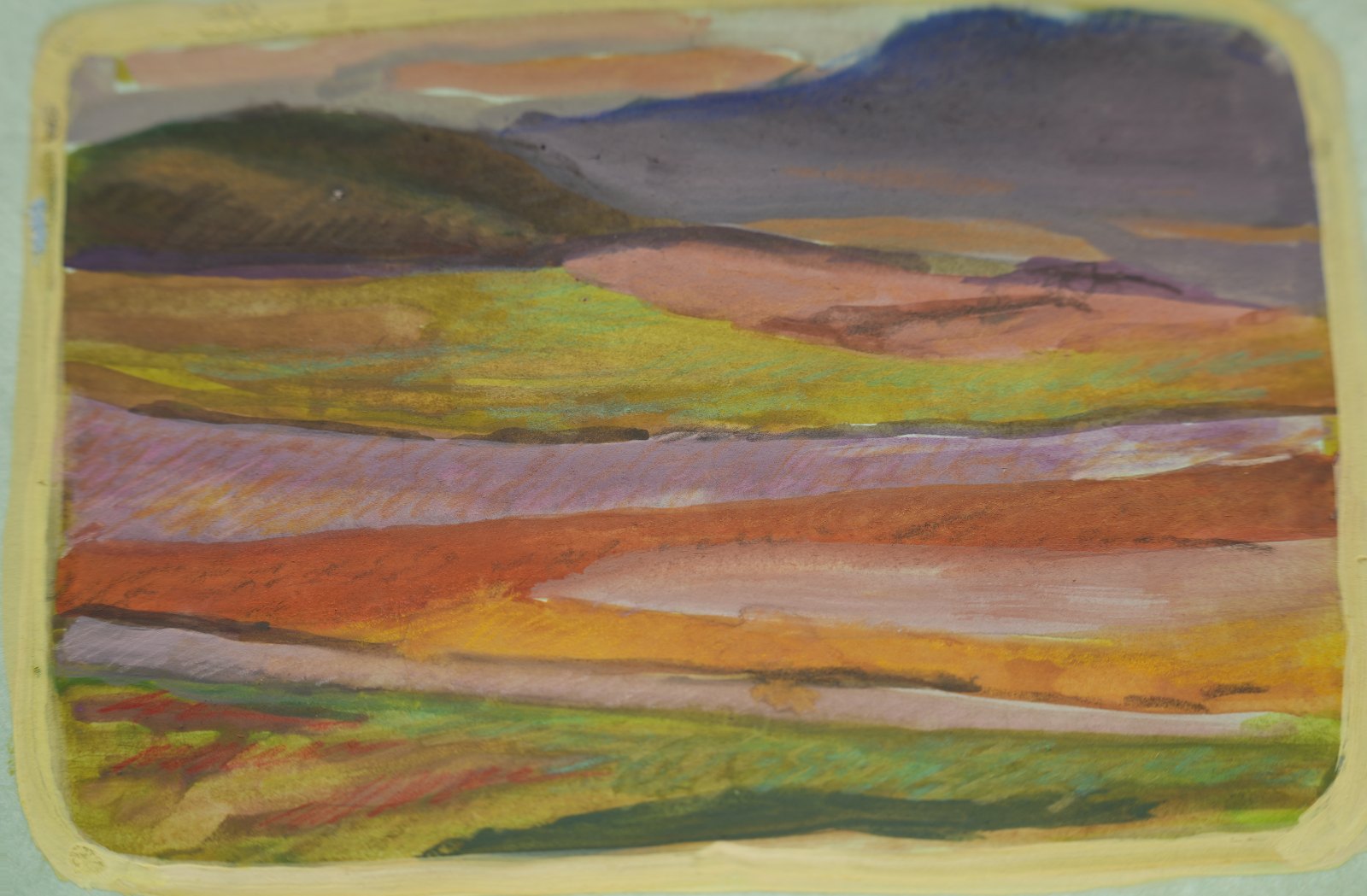 Sans titre n° 4, gouache