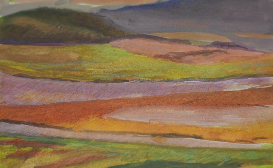 Sans titre n° 4, gouache