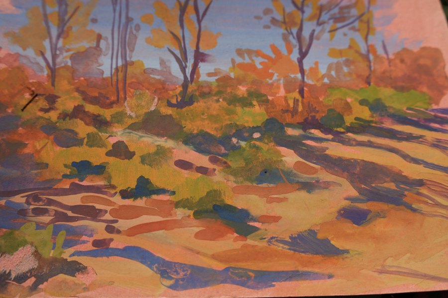 Sans titre n° 6, gouache