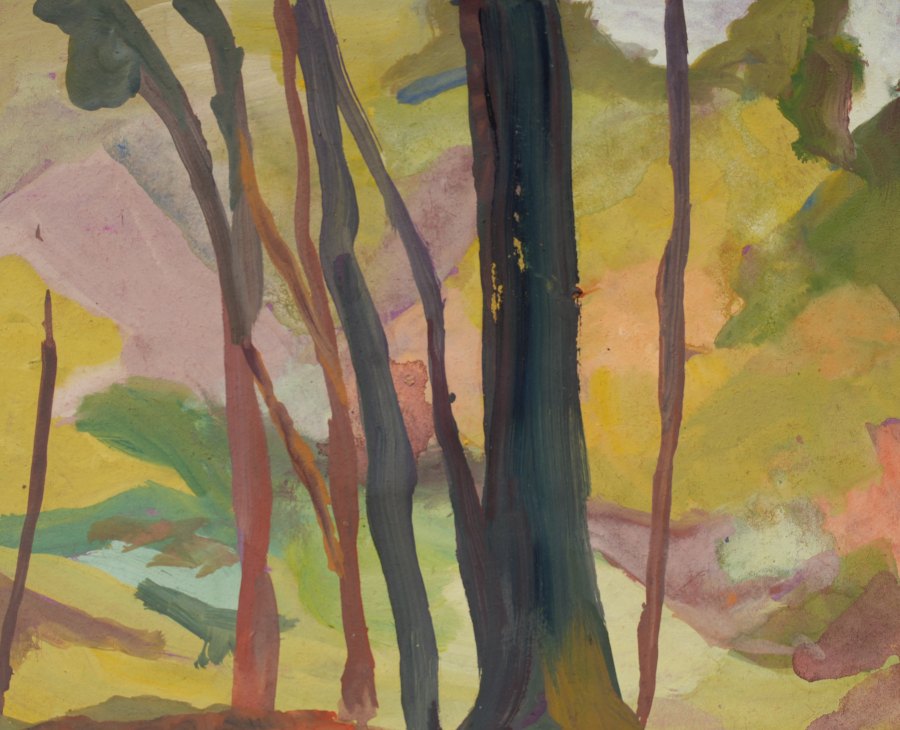 Sans titre n° 8, gouache