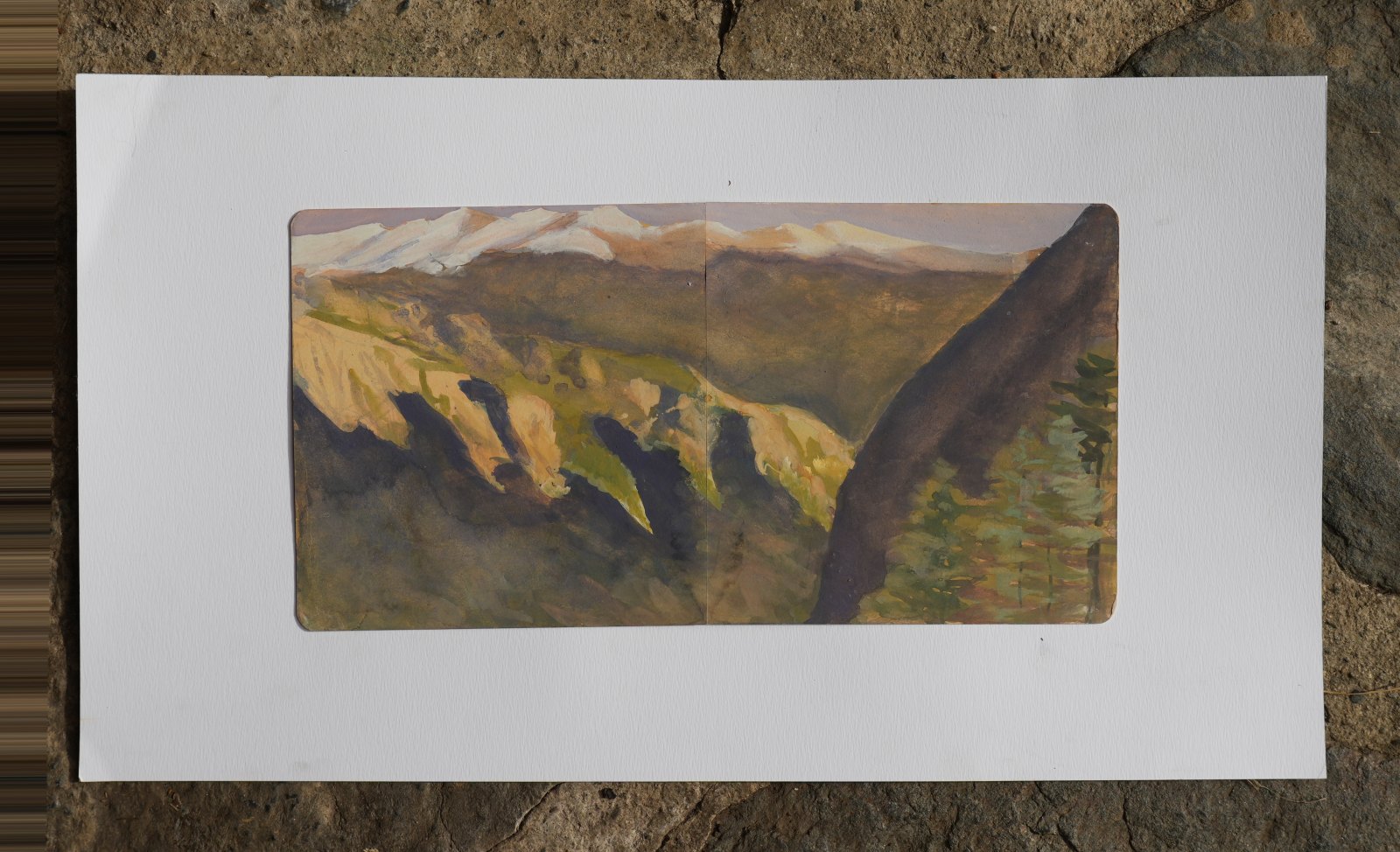 Sans titre n° 1, gouache