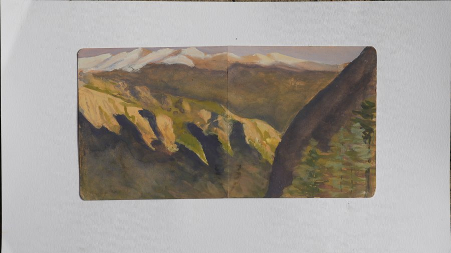 Sans titre n° 1, gouache