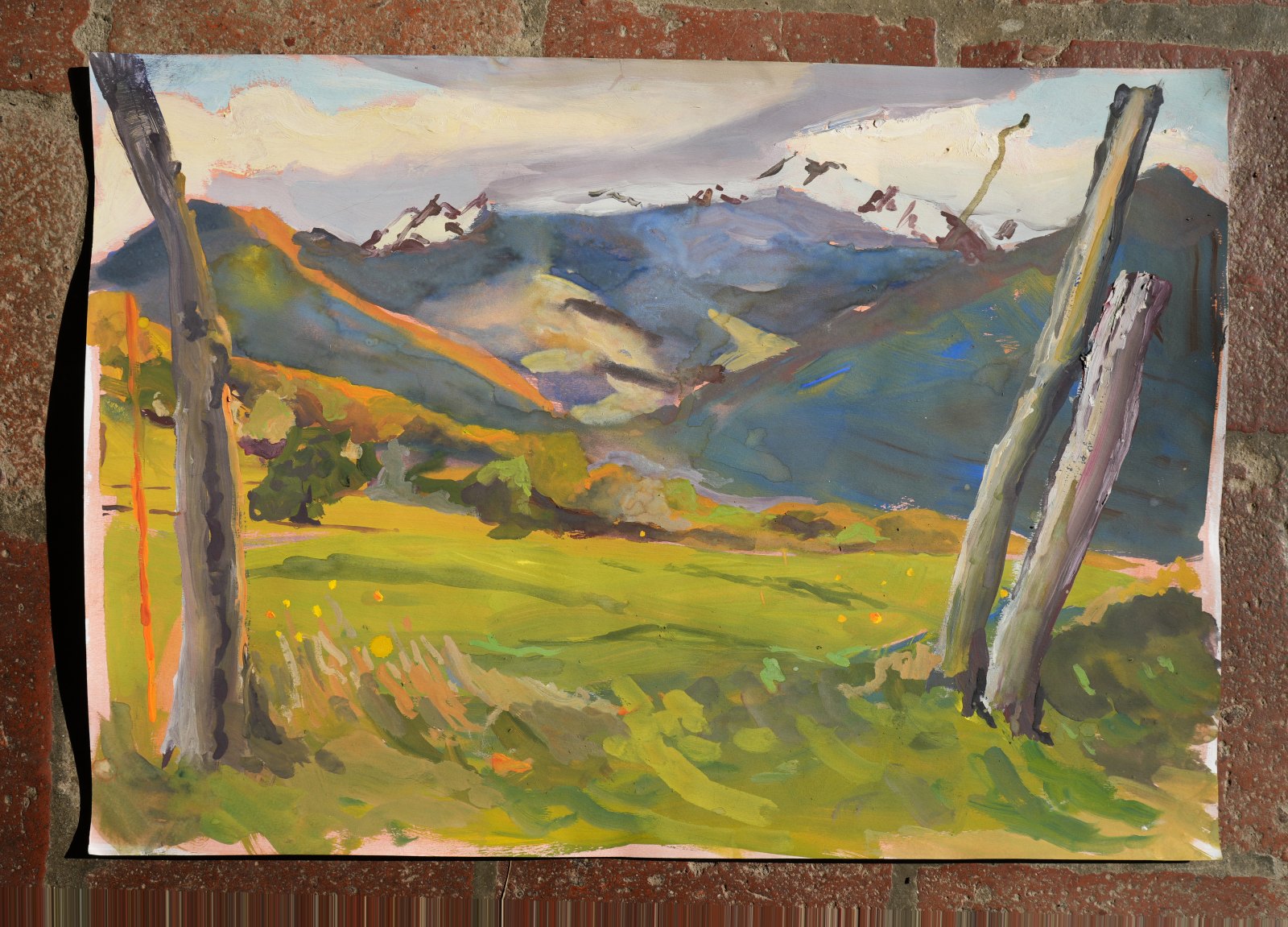 Sans titre n° 1, gouache