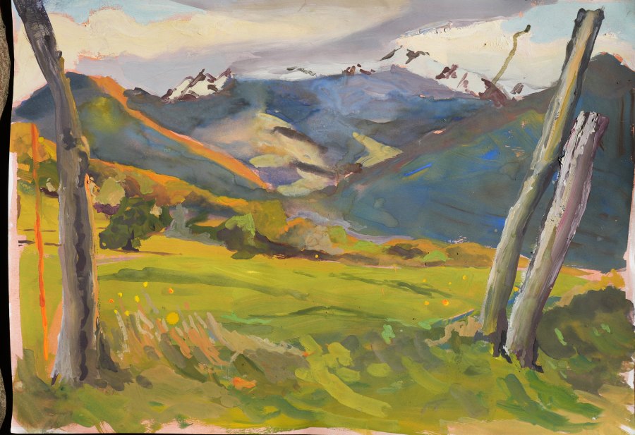 Sans titre n° 1, gouache