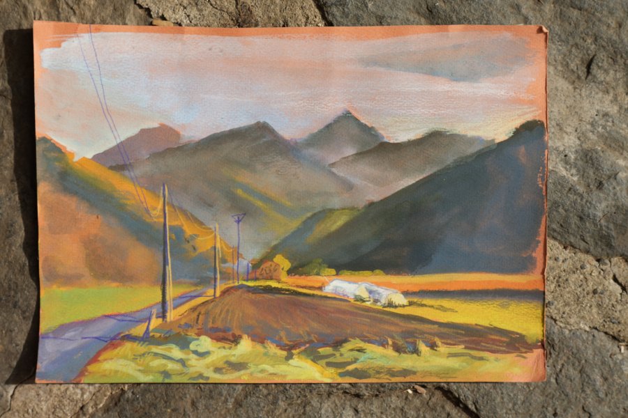 Sans titre n° 7, gouache