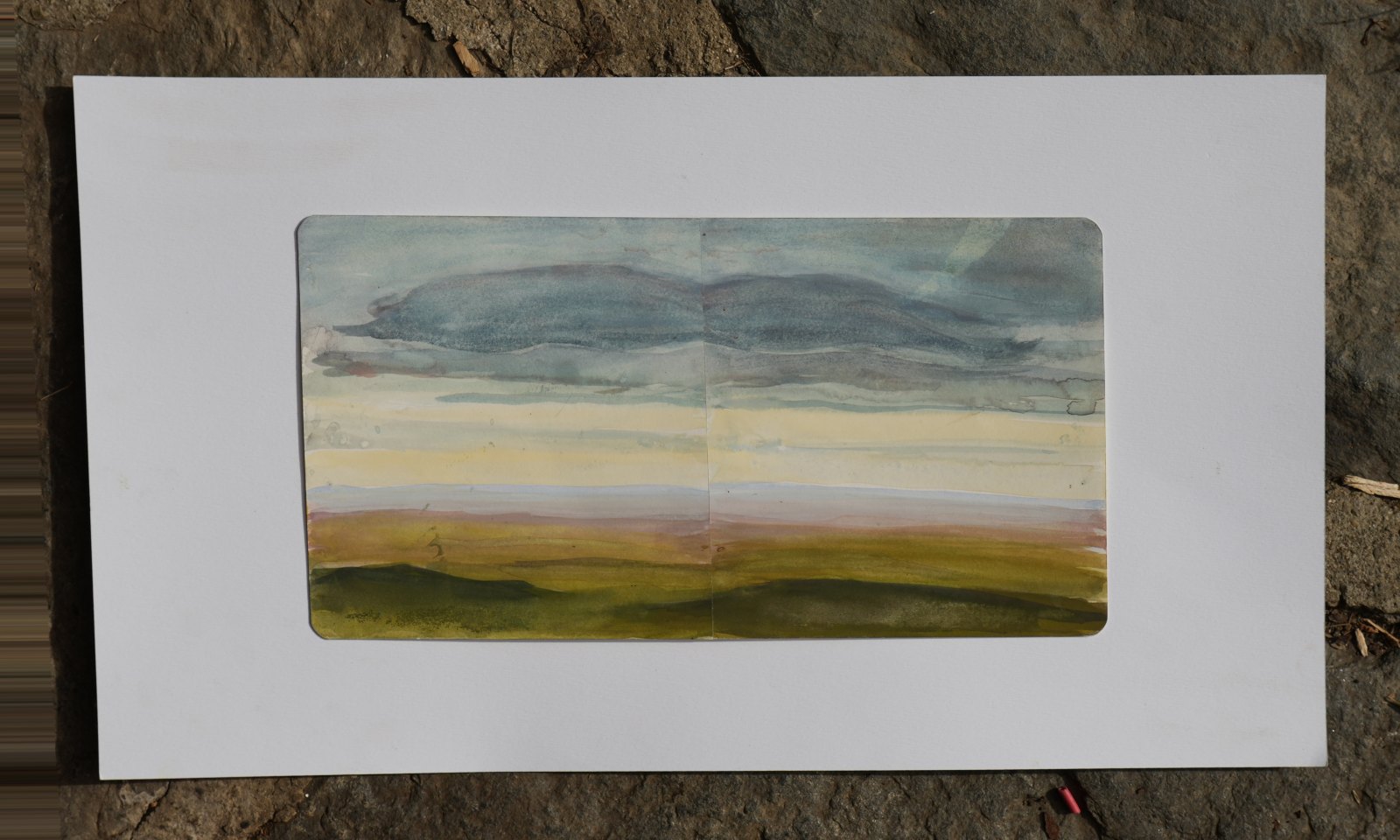 Sans titre n° 8, gouache