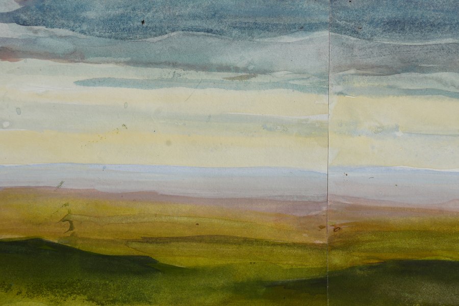 Sans titre n° 11, gouache