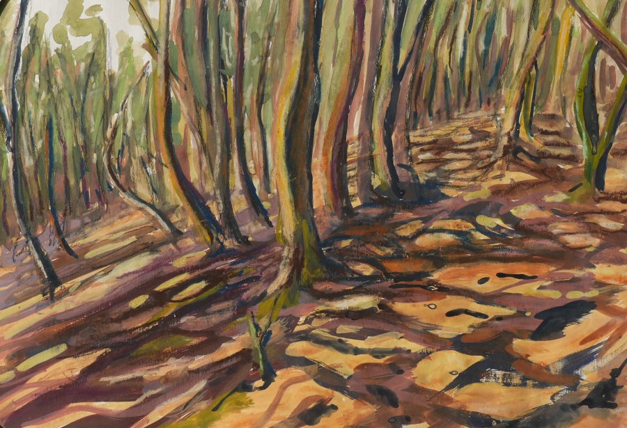 Sans titre n° 1, gouache