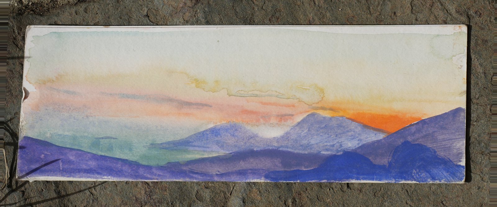 Sans titre n° 2, gouache