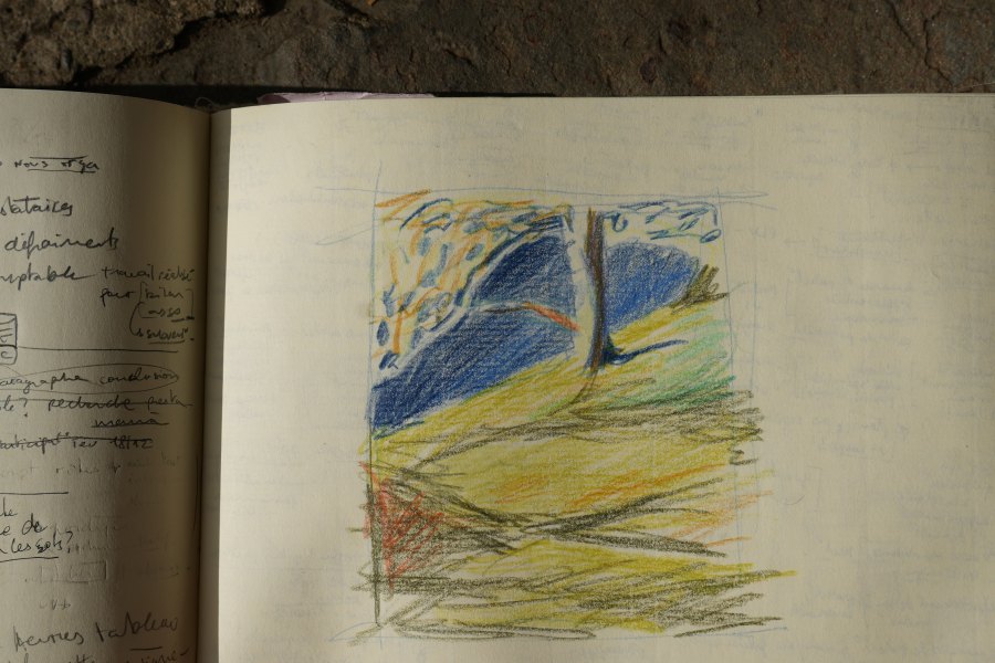 Sans titre n° 6, gouache