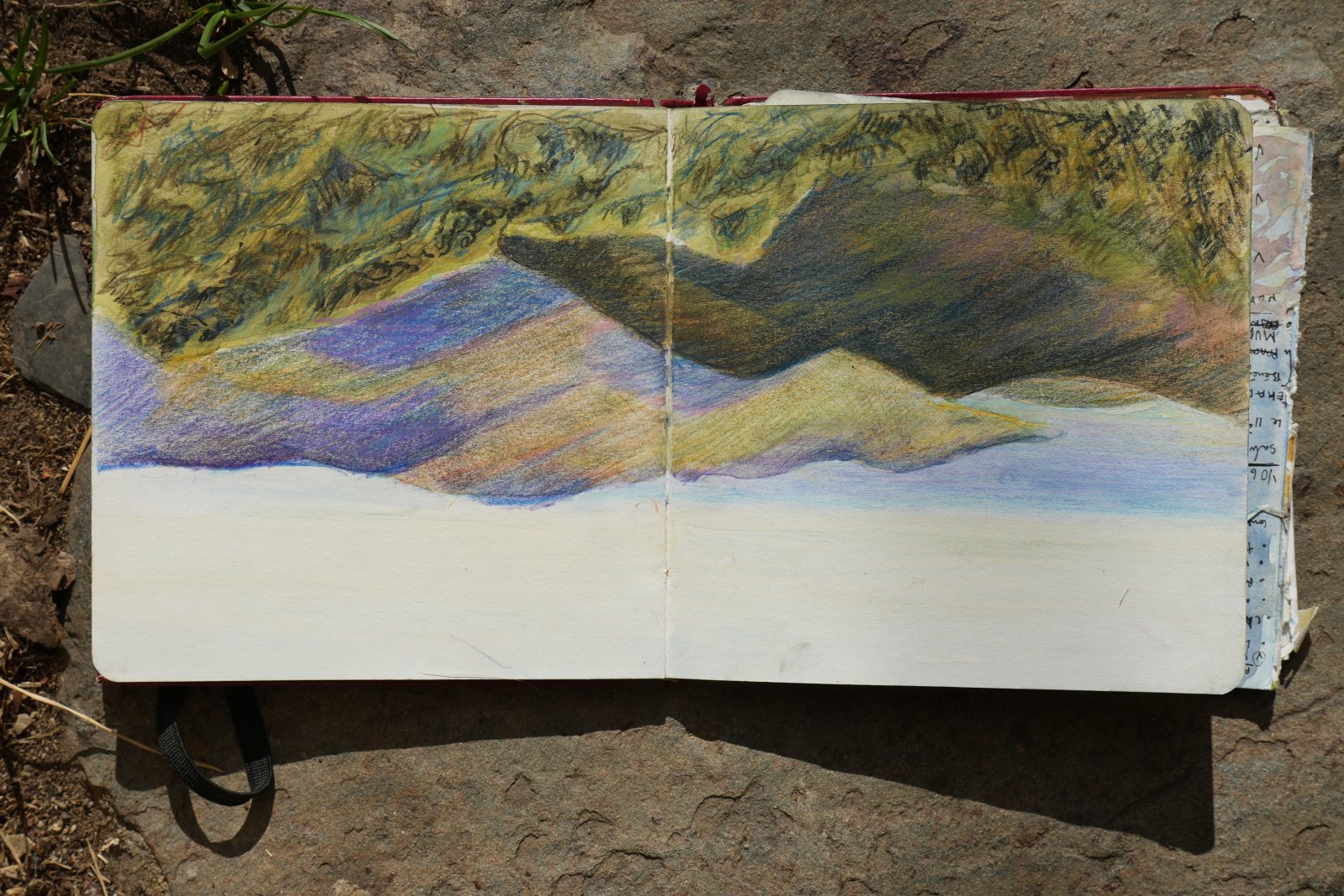 Sans titre n° 8, gouache