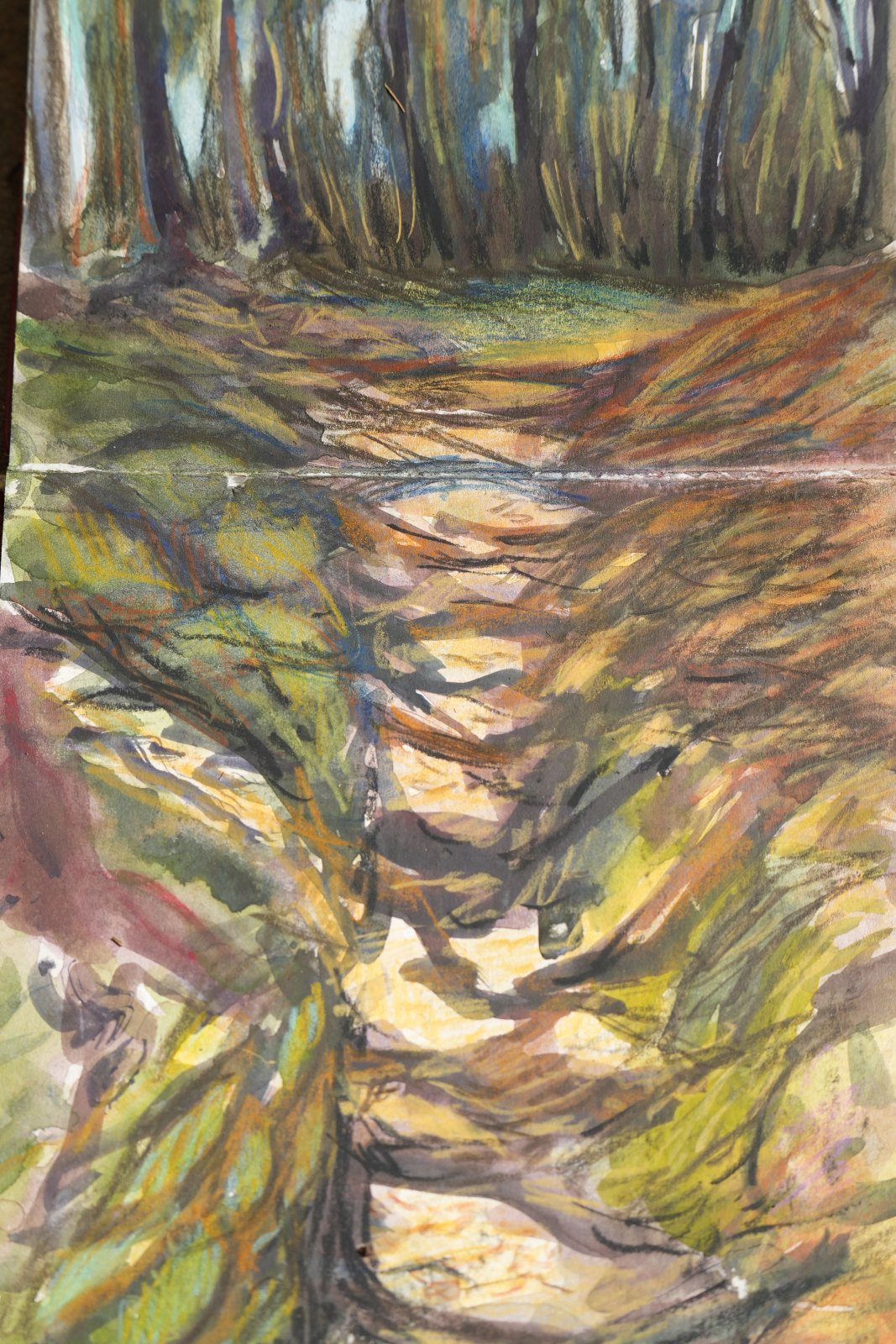 Sans titre n° 10, gouache